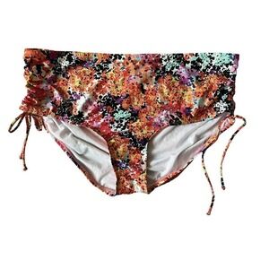 Kenneth Cole Reaction Women's Plus Size 3X Bikini Bottom Floral Abstract NWOT
